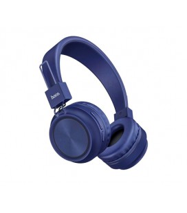 Беспроводные Bluetooth наушники HOCO W25, Blue, Blister