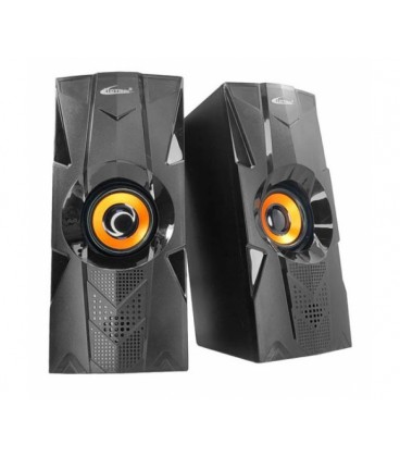 Колонки 2.0 Hotmai HT-919 USB+3.5mm, 2x2.5W, 20Hz- 18KHz, с регулятором громкости, Black, BOX, Q24