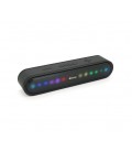 Колонка Kisonli LED-915 Bluetooth 5.0, 2х5W, 1200mAh, USB/TF/BT/FM/AUX, DC: 5V/1A, Black, BOX, Q30