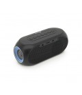 Колонка Kisonli LP-2S Bluetooth 5.0, 1х5W, 1200mAh, USB/TF/BT/FM/AUX/LCD/Clock, DC: 5V, Black, BOX, Q60
