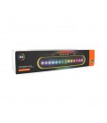 Колонка Kisonli LED-915 Bluetooth 5.0, 2х5W, 1200mAh, USB/TF/BT/FM/AUX, DC: 5V/1A, Orange, BOX, Q30