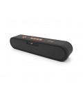 Колонка Kisonli LED-915 Bluetooth 5.0, 2х5W, 1200mAh, USB/TF/BT/FM/AUX, DC: 5V/1A, Orange, BOX, Q30