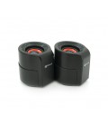 Колонки 2.0 Kisonli A-909 для ПК и ноутбука, USB + 3.5mm, 2x3W, 20Hz- 20KHz, 190х95х110mm, black