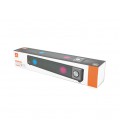 Колонка Kisonli LED-909 Bluetooth 5.0, 2х5W, 1200mAh, USB/TF/BT/FM/AUX, DC: 5V/1A, Gray, BOX, Q40