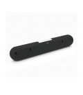 Колонка Kisonli LED-906 Bluetooth 5.0, 2х5W, 1800mAh, USB/TF/BT/FM/AUX, DC: 5V/1A, Black+Silver, BOX, Q40