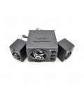Колонки 2.1 Kisonli TM-8000A, для ПК и ноутбука, питание 220V + jack 3.5mm, 5W+2x3W, 20Hz- 20KHz, с сабвуфером, bluetooth, Black