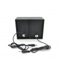 Колонки 2.1 Kisonli TM-8000A, для ПК и ноутбука, питание 220V + jack 3.5mm, 5W+2x3W, 20Hz- 20KHz, с сабвуфером, bluetooth, Black