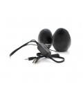 Колонки 2.0 Kisonli L-7070 для ПК и ноутбука, USB + 3.5mm, 2x3W, 20Hz- 20KHz, Black, BOX, Q50