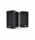 Колонки 2.0 Kisonli T-004 для ПК и ноутбука, USB + 3.5mm, 2x3W, 20Hz- 20KHz, Black, BOX, Q40