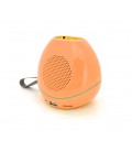 Колонка YS8 Bluetooth 4.1 до 10m, 1х3W, 4Ω, 400mAh, ≥90dB, TF card/USB, DC 5V, Orange