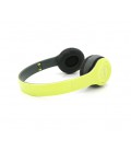 Беспроводные Bluetooth наушники P47 Led, Green/Silver