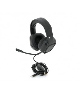 Наушники проводные Cyberpunk CP-007, с микрофоном и регулировкой громкости, Black, Box