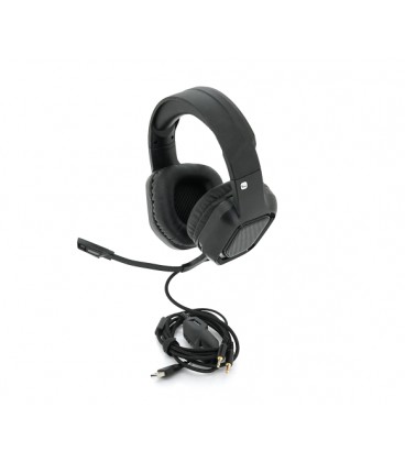 Наушники проводные Cyberpunk CP-007, с микрофоном и регулировкой громкости, Black, Box