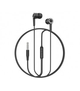 Наушники проводные HOCO M104, разъем Jack3.5, 1.2m, Black, Box