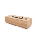 Колонка Kisonli G102 Bluetooth 5.3,Two microphone, 2х8W, 1800mAh, USB/TF/BT/AUX, DC: 5V, BOX, Wooden, Q8