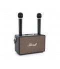 Колонка Kisonli G101 Bluetooth 5.0,Two microphone, 2х15W, 2400mAh, USB, DC: 5V/1A, BOX, Black, Q8