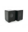 Колонки 2.0 Kisonli K100 для ПК и ноутбука, USB + 3.5mm, 2x3W, 20Hz- 20KHz, 80х80х100mm, black