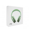 Беспроводные Bluetooth наушники Macaron P9, Green
