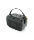 Колонка Kisonli G21 Bluetooth 5.0, 1х5W, 1800mAh, USB/TF/BT/LED/AUX, DC: 5V/1A, Black, BOX, Q45