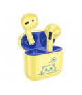 Наушники Bluetooth HOCO EW112, Yellow, Кейс