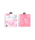 Беспроводные Bluetooth наушники HOCO W42, White/Pink, Box