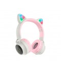 Беспроводные Bluetooth наушники HOCO W27, Pink/Gray, Box