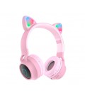 Беспроводные Bluetooth наушники HOCO W27, Pink, Box