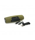 Колонка DH7+Display Bluetooth 4.1 до 10m, 1х3W, 4Ω, 400mAh, ≥90dB, TF card/USB, ремень, DC 5V, Green