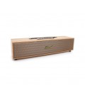 Колонка Kisonli G11A Bluetooth 5.0, 2х5W, 1200mAh, ≥90dB, USB/TF/BT/FM/AUX, DC: 5V/1A, Wooden, BOX, Q20