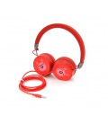 Наушники проводные GORSUN GS-771, Red, Blister