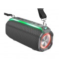 Портативная колонка HOCO HC23 IPX4, BT 5.0, 2x5W, RGB подсветка, Gray, Box
