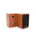 Колонки Kisonli X23BT, 2x5W, USB/ AUX/BT, DC: 5V/1-2A, Wooden, BOX, Q12