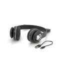 Беспроводные Bluetooth наушники Cat Ear VZV-23M Led, Black