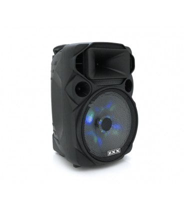 Мощная акустическая система с подсветкой ZXX-1209, 30W, Bluetooth микрофон, встроенный аккум 2600mAh, питание 220В, Black, Box