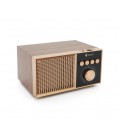 Колонка Kisonli G10 Bluetooth 5.0, 1х5W, 1200mAh, USB/TF/BT/FM/AUX, DC: 5V/1A, Wooden, BOX, Q50