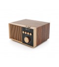 Колонка Kisonli G10 Bluetooth 5.0, 1х5W, 1200mAh, USB/TF/BT/FM/AUX, DC: 5V/1A, Wooden, BOX, Q50