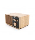 Колонка Kisonli G10 Bluetooth 5.0, 1х5W, 1200mAh, ≥90dB, USB/TF/BT/FM/AUX, DC: 5V/1A, Red-Wood, BOX, Q50