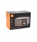 Колонка Kisonli G10 Bluetooth 5.0, 1х5W, 1200mAh, USB/TF/BT/FM/AUX, DC: 5V/1A, Brown, BOX, Q50