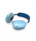 Беспроводные Bluetooth наушники Macaron P9, Blue