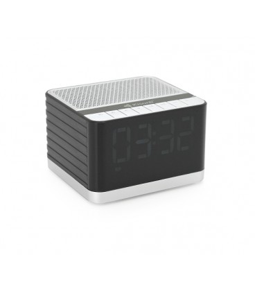Колонка Kisonli G8 Bluetooth 5.0, 1х5W, 2000mAh, USB/TF/BT/FM/AUX/LCD/Clock, DC: 5V/1A, Black,, BOX, Q40