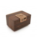 Колонка Kisonli G2 Bluetooth 5.0, 1х10W, 1200mAh, USB/TF/BT/FM/AUX, DC: 5V, Dark wood, BOX, Q40