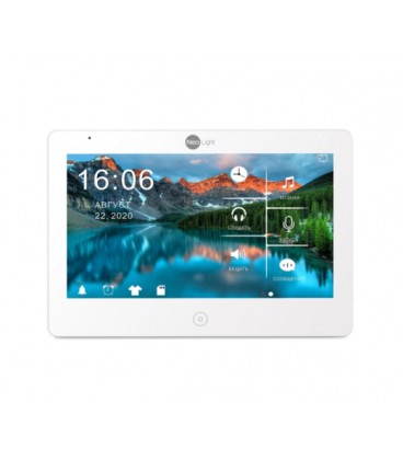 10ти дюймовый сенсорный Full HD видеодомофон с памятью NeoLight MEZZO HD белый