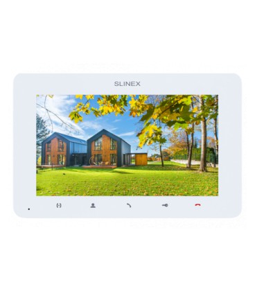 Аналоговый видеодомофон Slinex SM-07 (white), 7” TFT экран, 193×123×18 мм