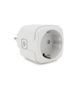 WI-FI pозетка 16A+ счетчик электроэнергии, White, Box