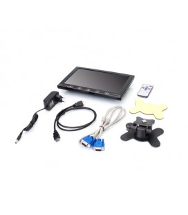 Комплектующие к автомобильному ЖК-монитору 10.1', кабель VGA + кабель HDMI + кронштейн