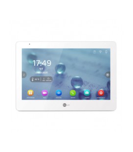 10ти дюймовый гибридный IP/AHD видеодомофон нового поколения NeoLight MEZZO Hybrid белый