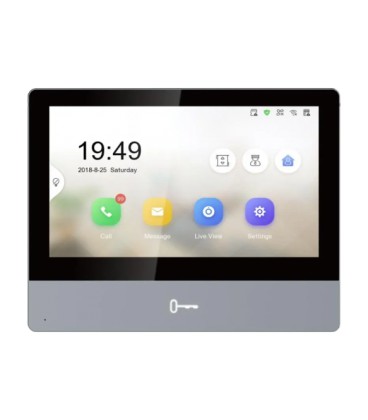 7' IP WiFi видеодомофон с памятью Hikvision DS-KH8350-WTE1
