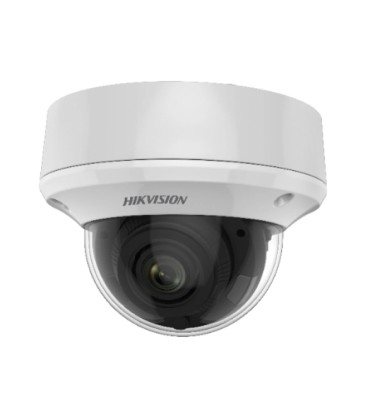 8МП TVI/AHD/CVI/CVBS вариофокальная купольная видеокамера DS-2CE5AU7T-AVPIT3ZF (2.7-13.5мм)