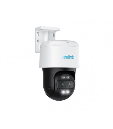 8МП уличная поворотная IP видеокамера с двумя объективами, с довойной подсветкой, микрофоном и SD картой Reolink TrackMix PoE (2