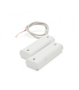 Магнитоконтактный Датчик накладной ЭСМК-7ЭП .контакт NO. пластик,большой в против.удар.корпусе 73х24x15мм белый цена за 1шт